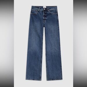 Anine Bing Hugh Jeans in Dark Indigo